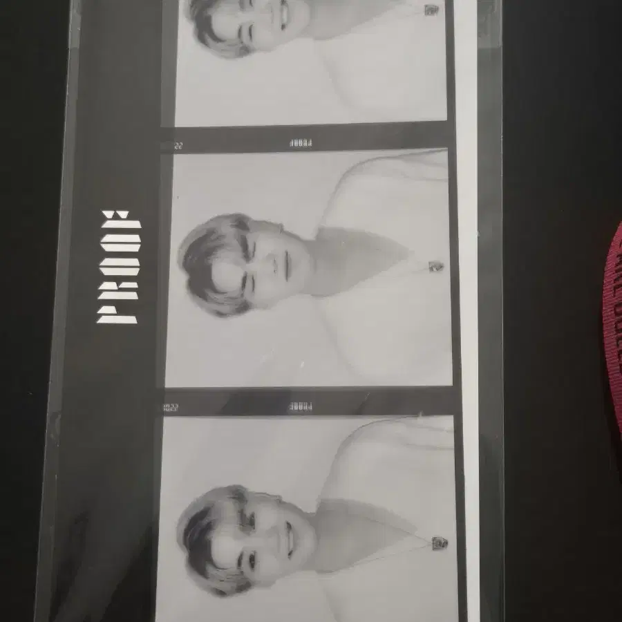 방탄 proof 프루프 위버스 특전 윤기 세컷포토