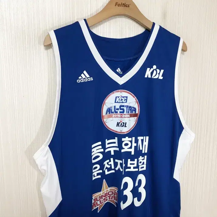 KBL 아디다스 15-16 KCC올스타전 선수실착유니폼 120 #33