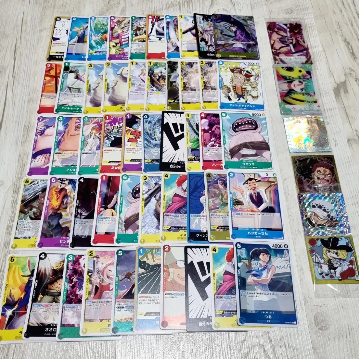 (bulk) ONEPIECE kard Chapter 50 sticker Wehas