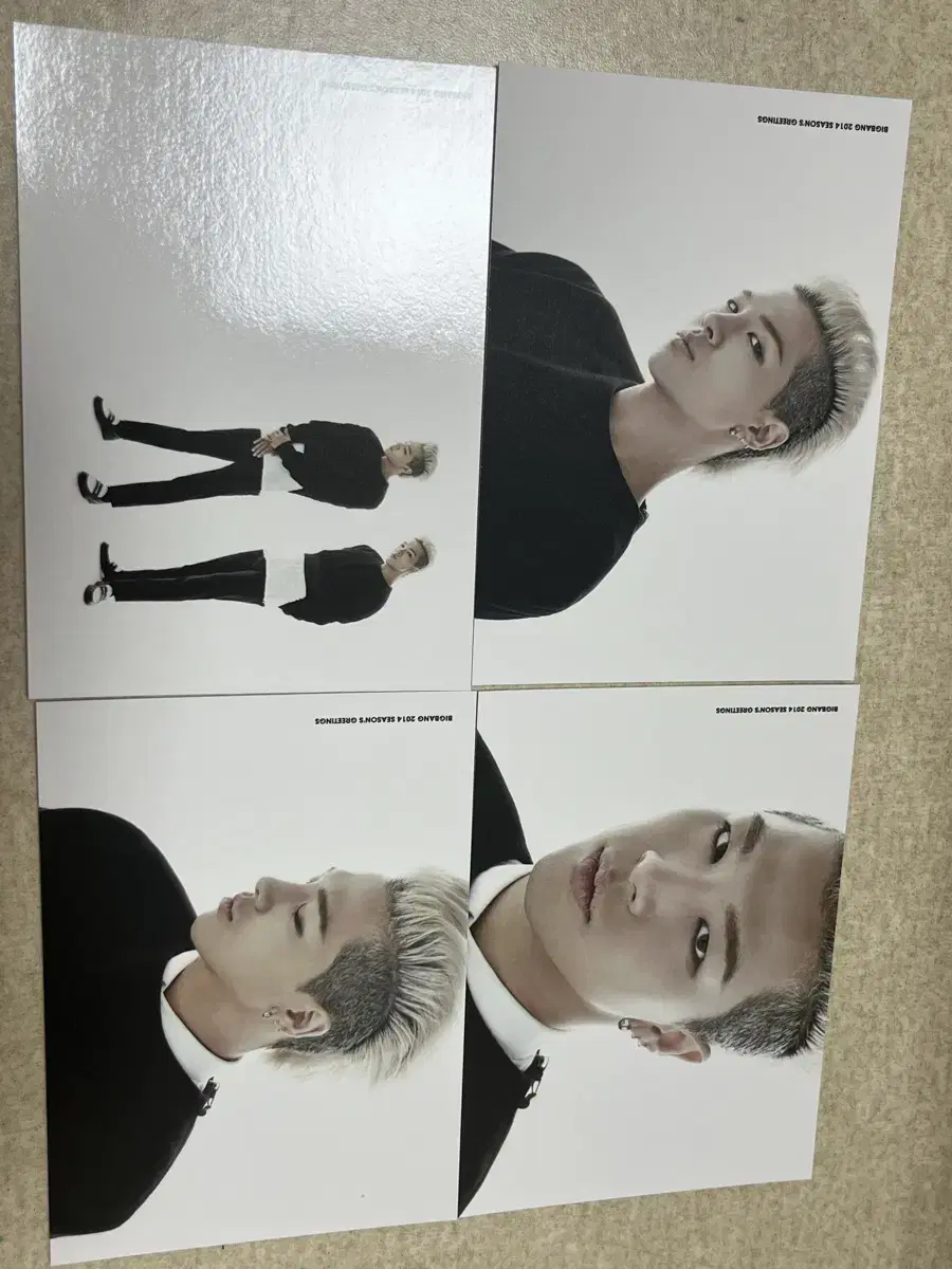 Big Bang taeyang calendarpostcards official goods in bulk