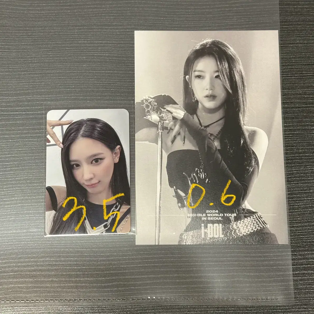 Idle gidle Concerts Neverland Zone photocard postcard miyeon shuhua I-DOL