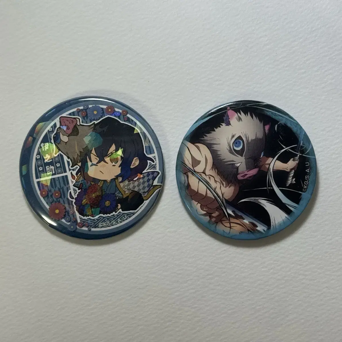 Demon Slayer Can Badge (Inosuke)