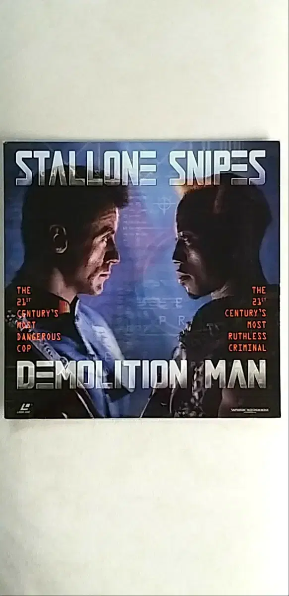 [수입LD] DEMOLITION MAN 레이저디스크 (93년)