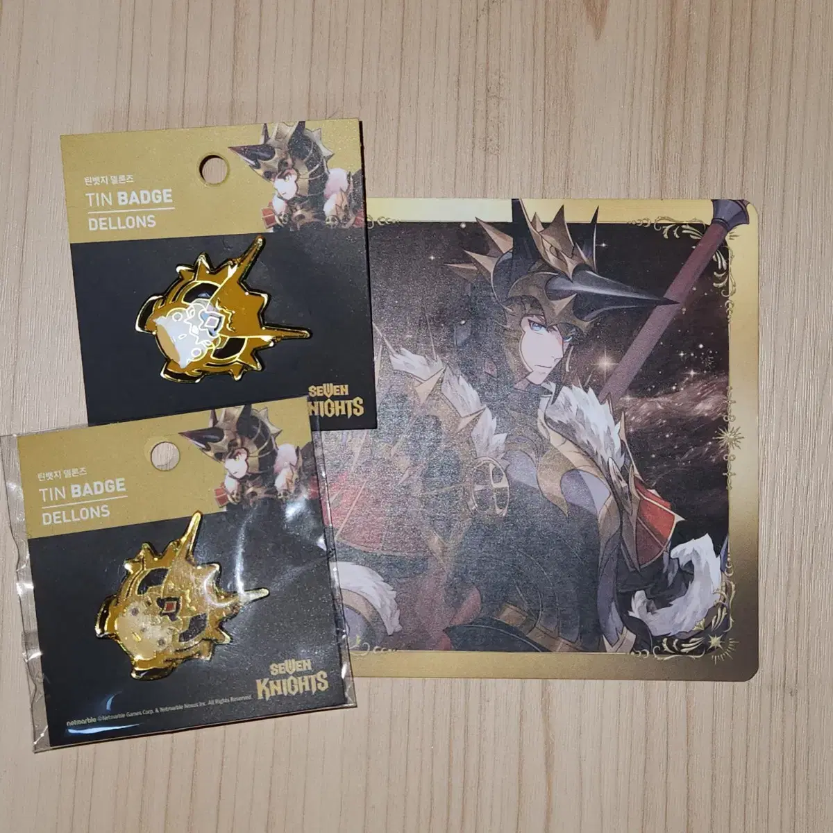 Seven Knights Collaboration Cafe Delonz Goods Sena Collaboration Anyplus