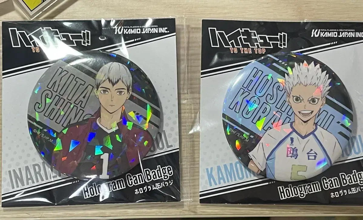 Haikyuu pop up hologram Canvassing Kita Hoshiumi