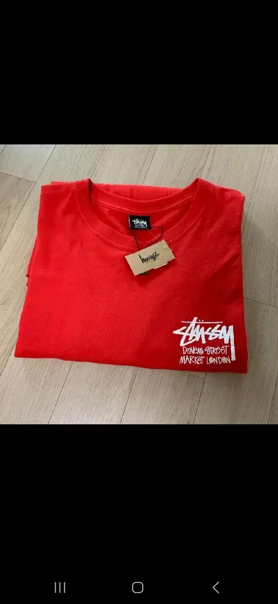 XL) 스투시 Stock DSM London T- Shirt Red