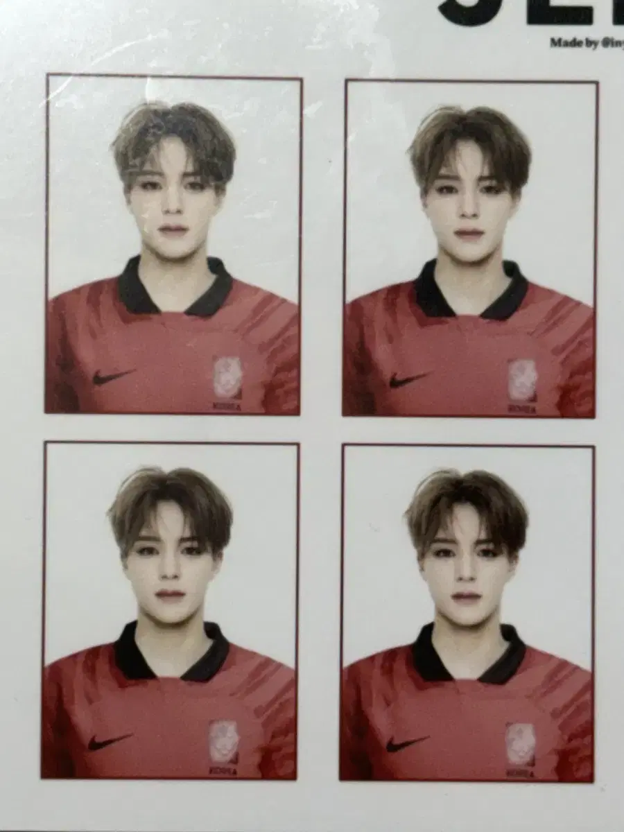 nct dream jeno soccer player certificate sell wts