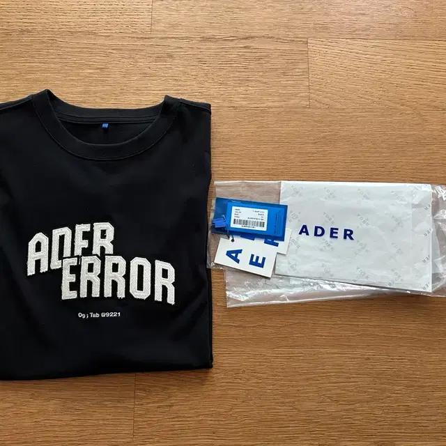 Ader Error Og; Tab @HT Noir 아더에러 반팔 A1