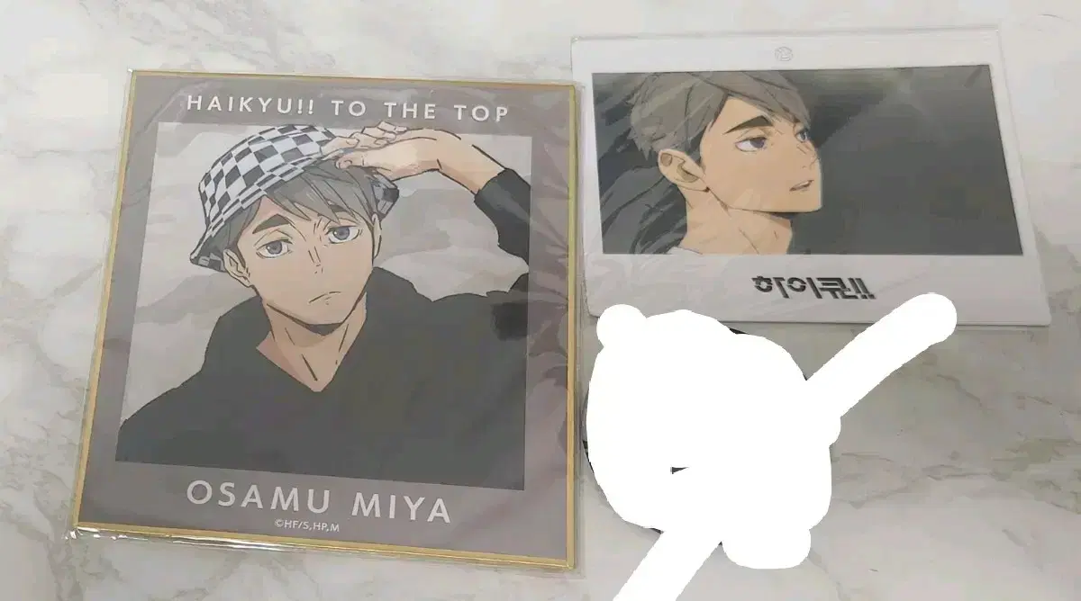 [haikyuu]Osamu bulk color paper,pop up admission,pre-order benefit,badge