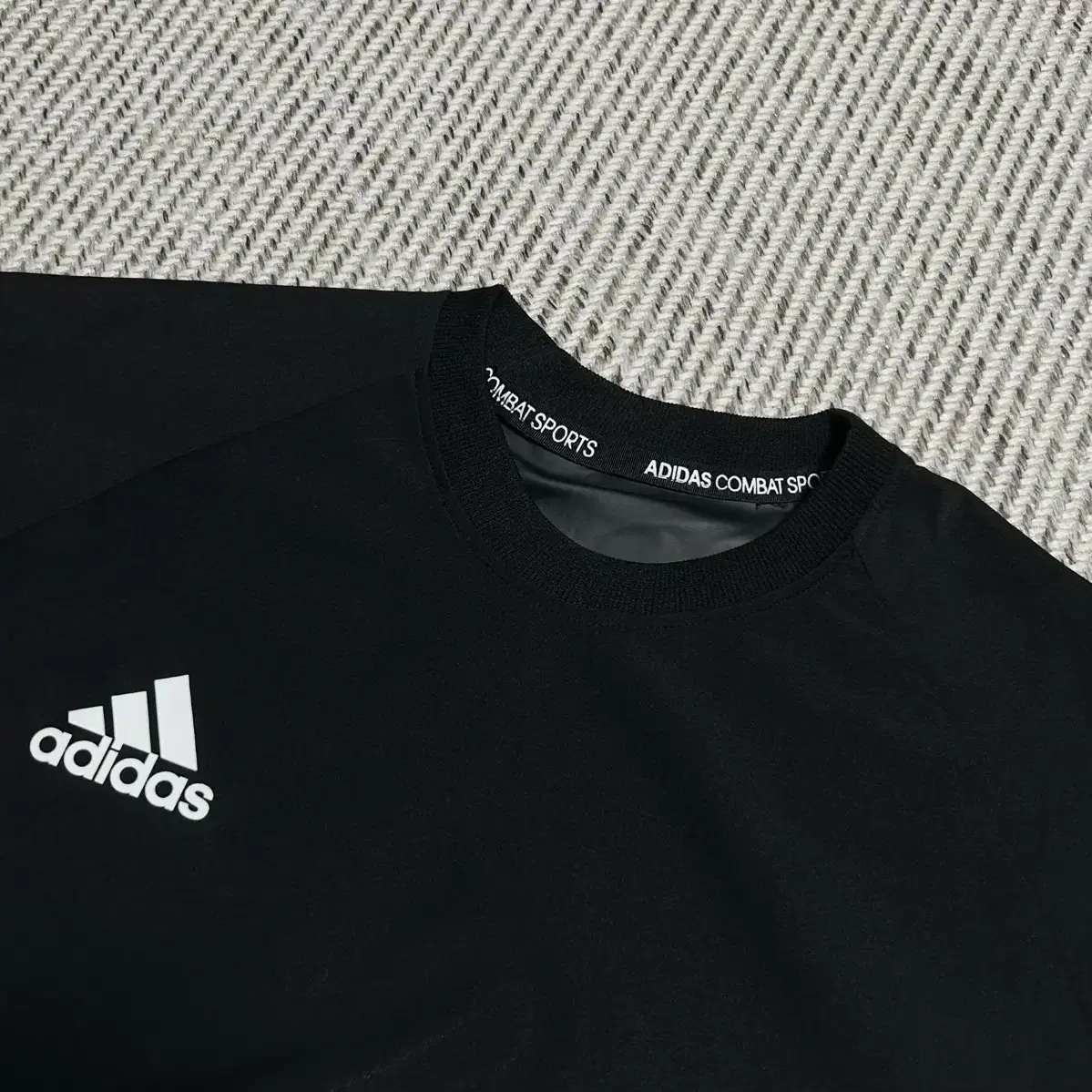 [ M ] adidas 아디다스 블랙 웜업 (땀복)