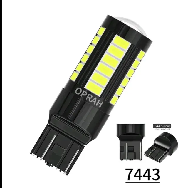 12v~24v. LED 후미등 방향등 브레이크등 T20 7443 더블등