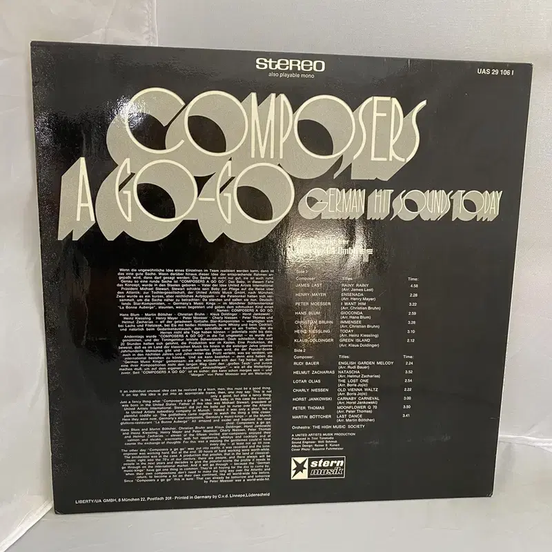 COMPOSERS A GO GO LP / AA4123