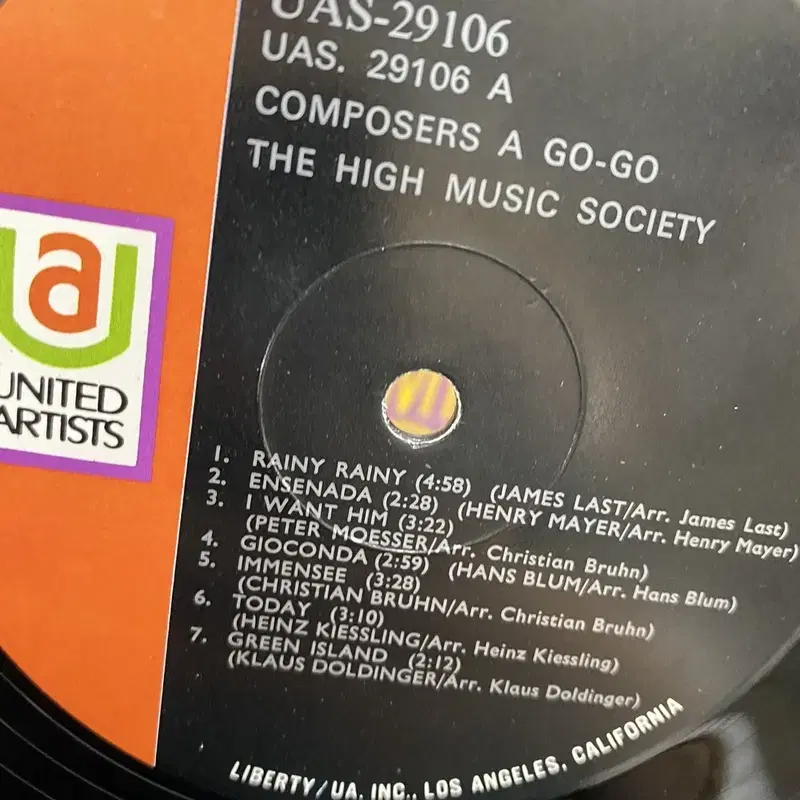 COMPOSERS A GO GO LP / AA4123