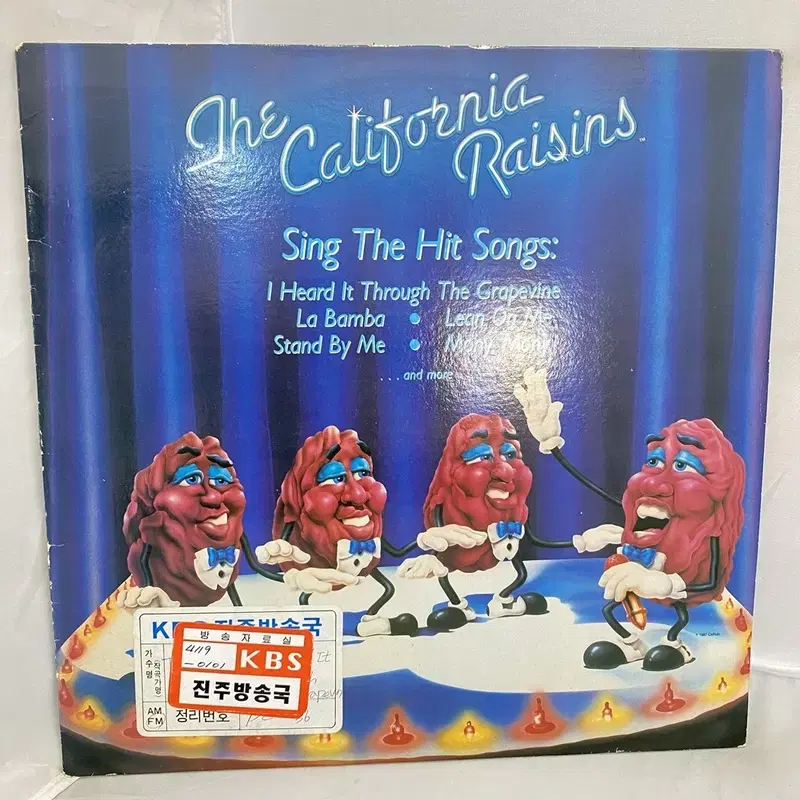 THE CALIFORNIA RAISINS LP / AA4134