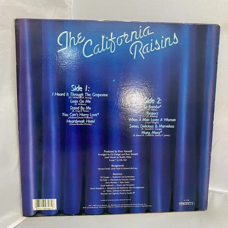 THE CALIFORNIA RAISINS LP / AA4134