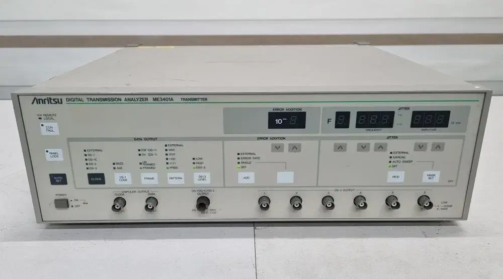 Anritsu Digital 변속기분석기 ME3401A .