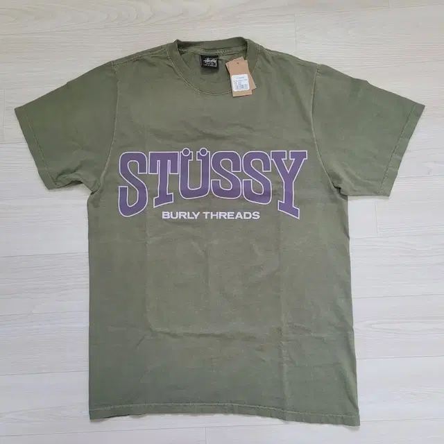 stussy burly treads 1905027 olive small