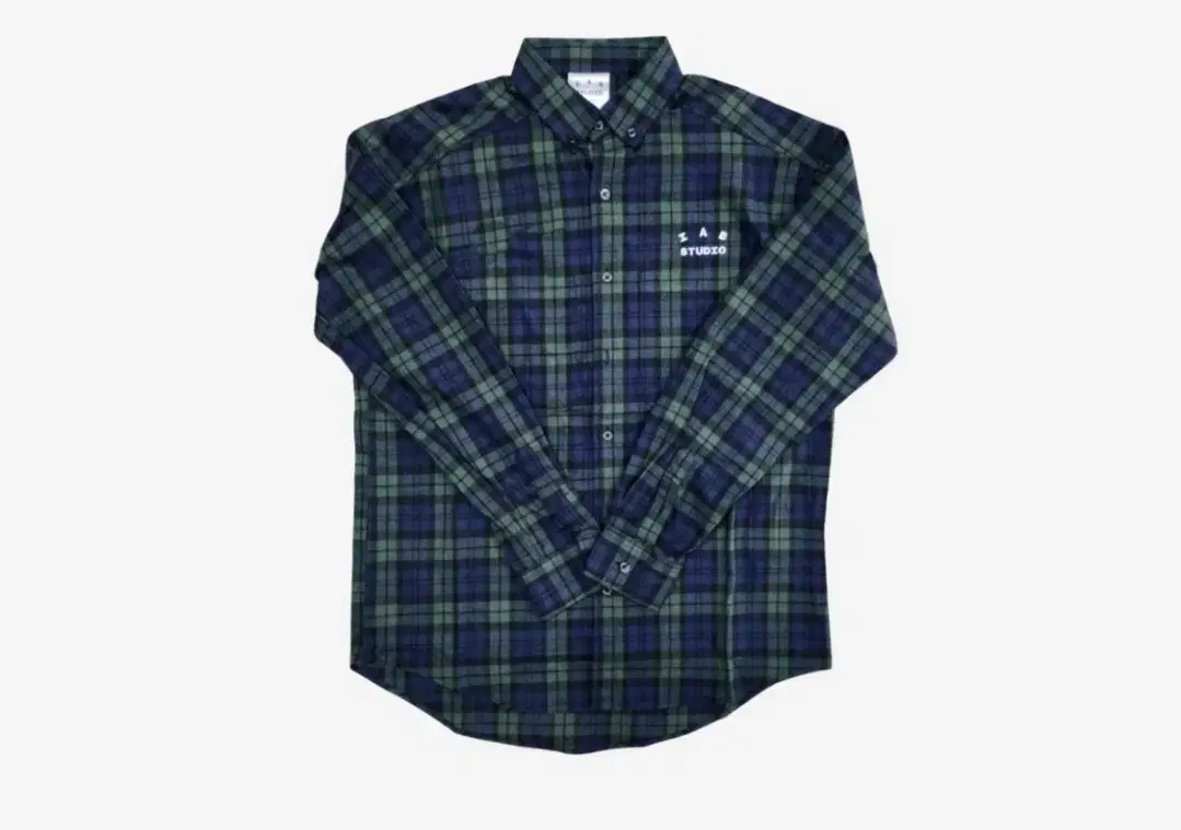 iApp Tartan Shirt bloo in green XXL