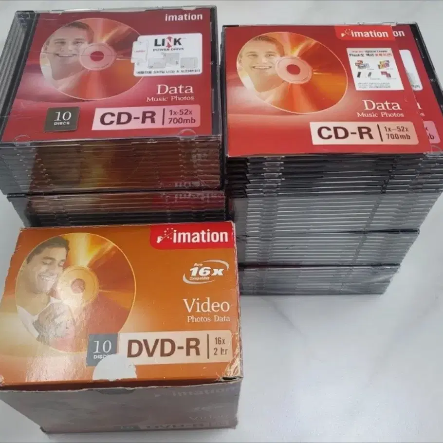 CD-R -74장 새거 ,DVD-R-10장 새거 ㅡ 미개봉