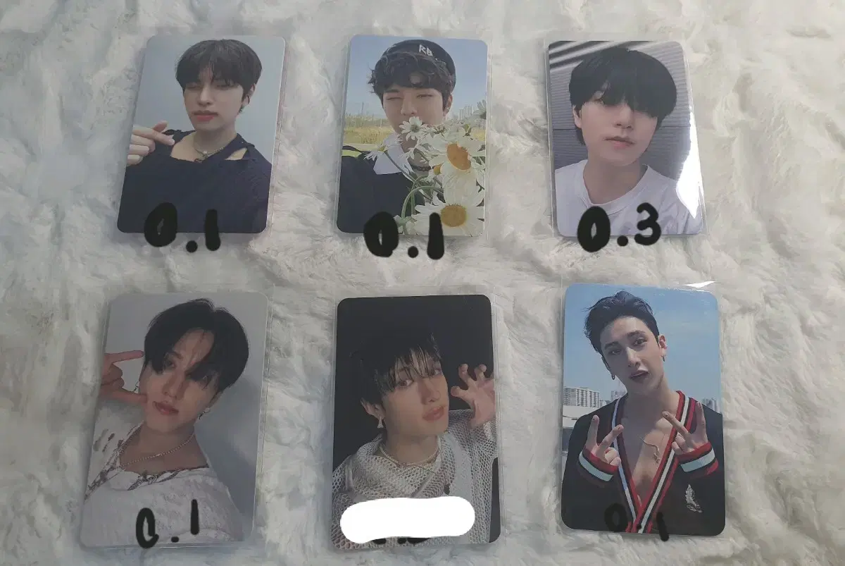 Straykids kim seungmin bang chan seo changbin Photocards