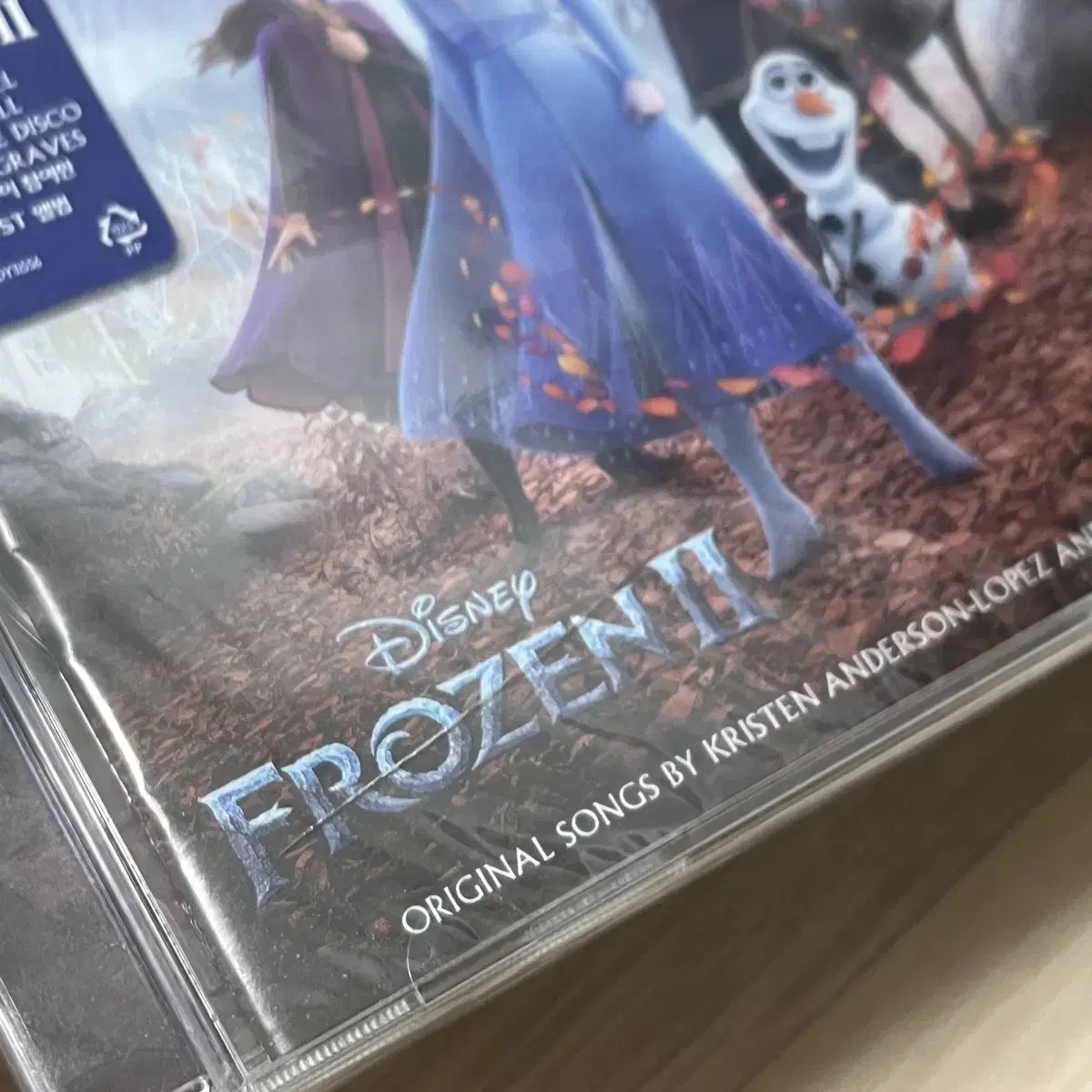 겨울왕국2 ost cd 엽서