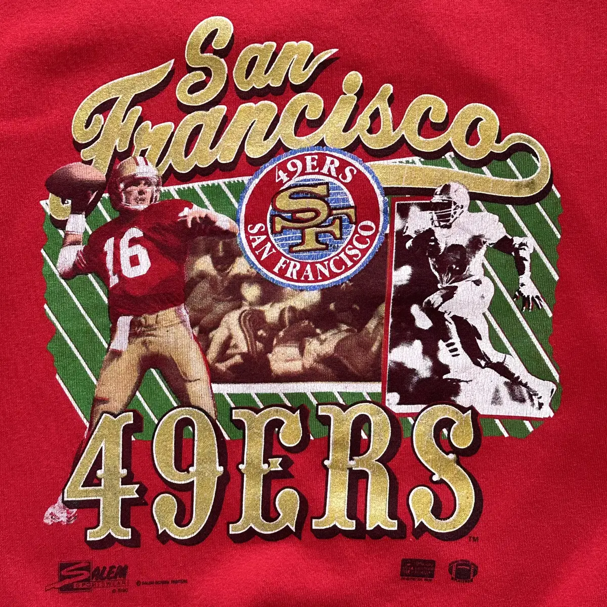 90s SALEM 샌프라시스코 49ers 스웻 셔츠 M [T_035]