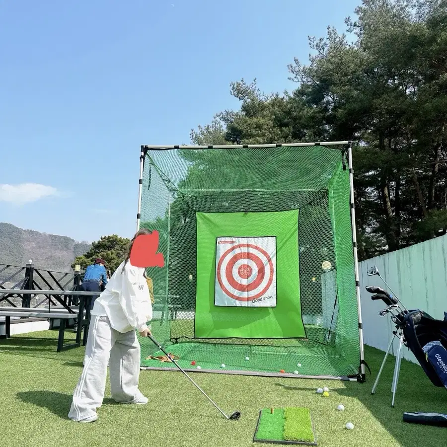 골프연습망 실내골프연습매트 가정용골프연습