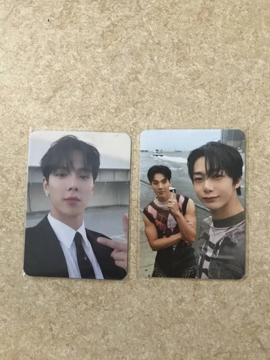 monsta x shownu hyungwon unseen photocard unit