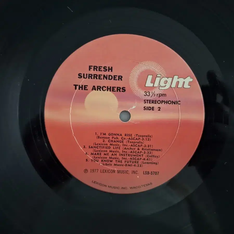 미국원반/The Archers - Fresh Surrender LP