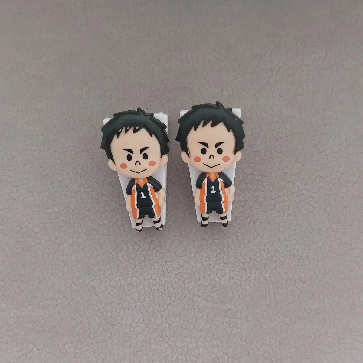 Haikyuu Daichi Gacha Character Claw Pin