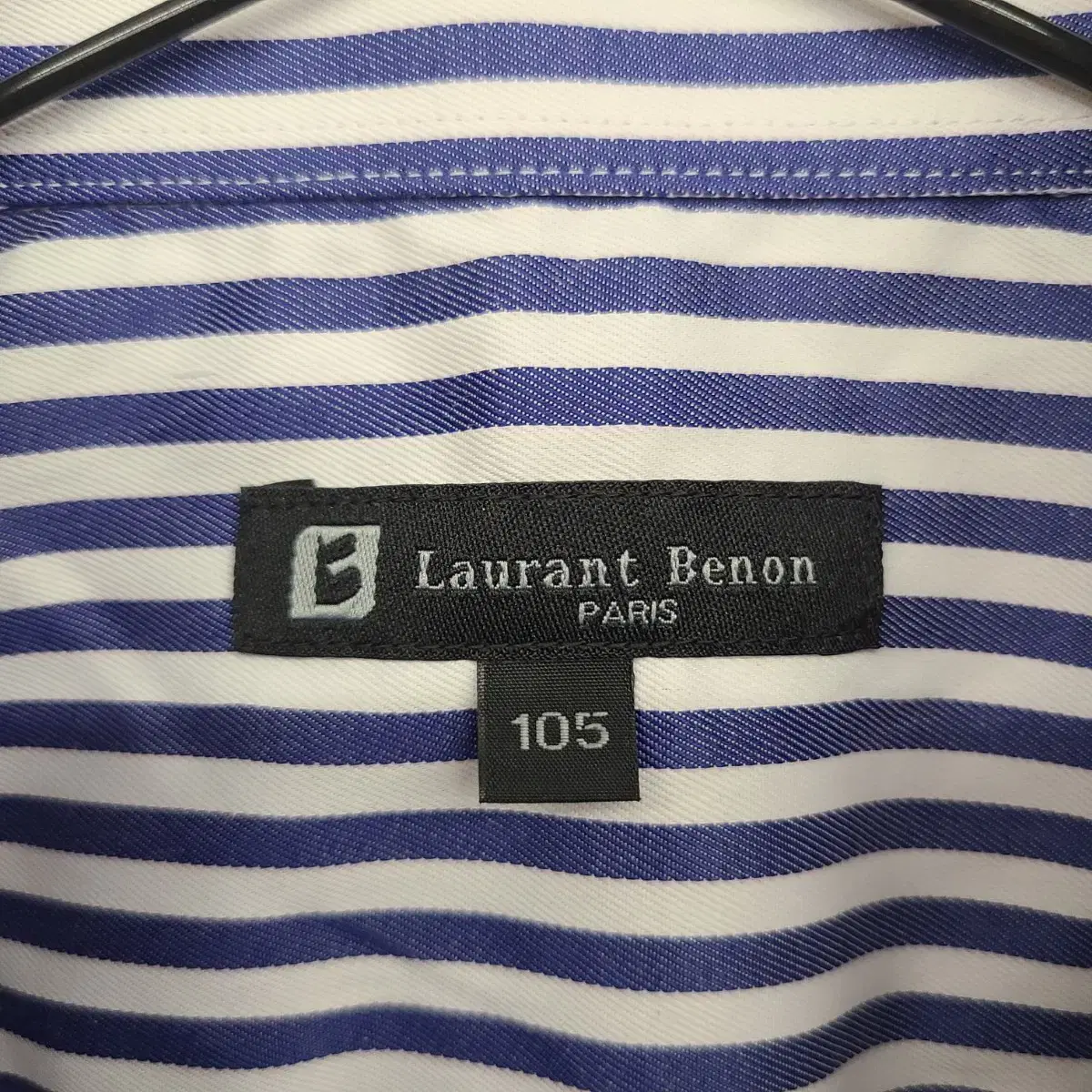 [105/XL] Laurant Benon 스트라이프 셔츠