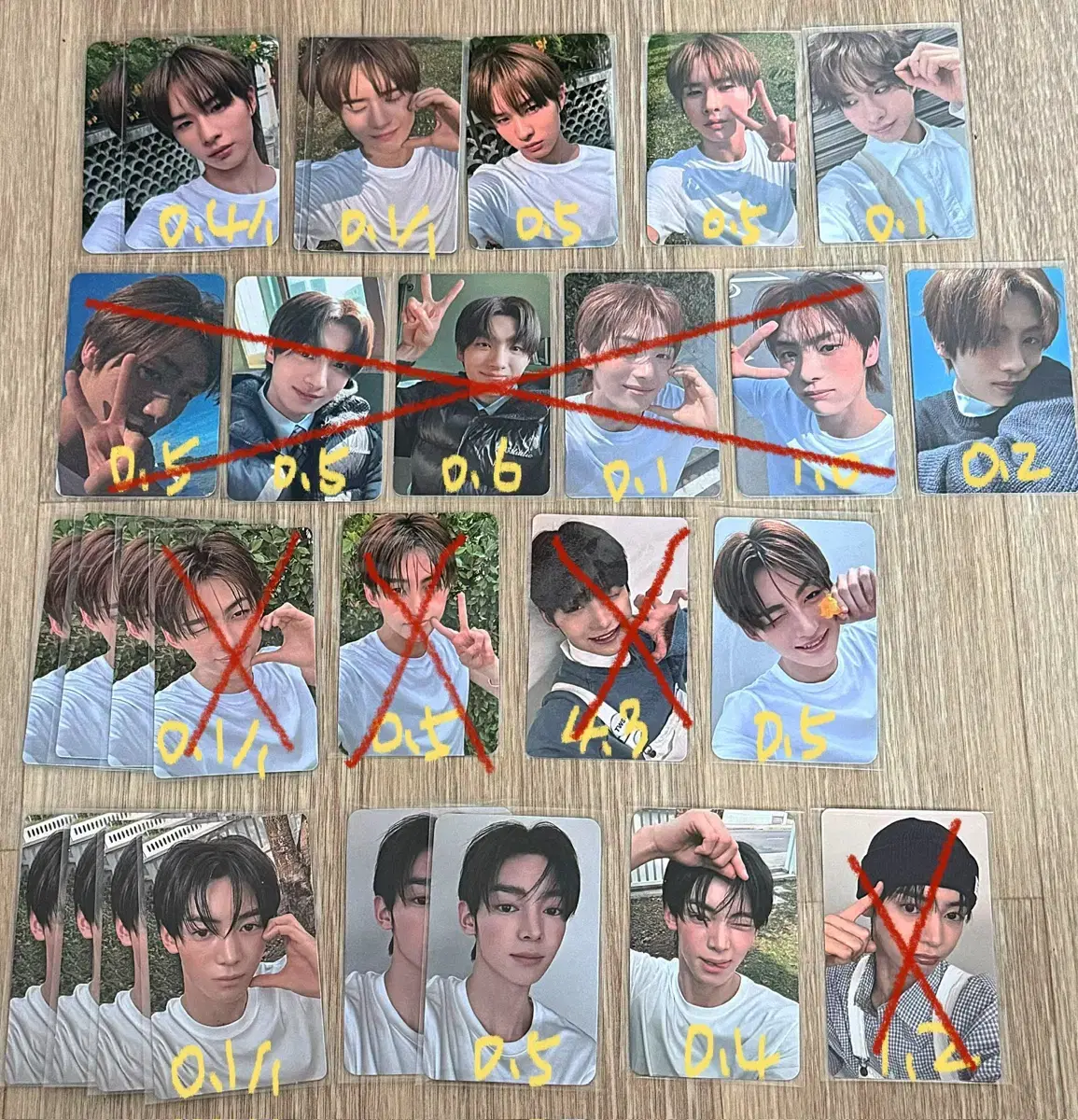 Tours photocard unreleased photocard WTS