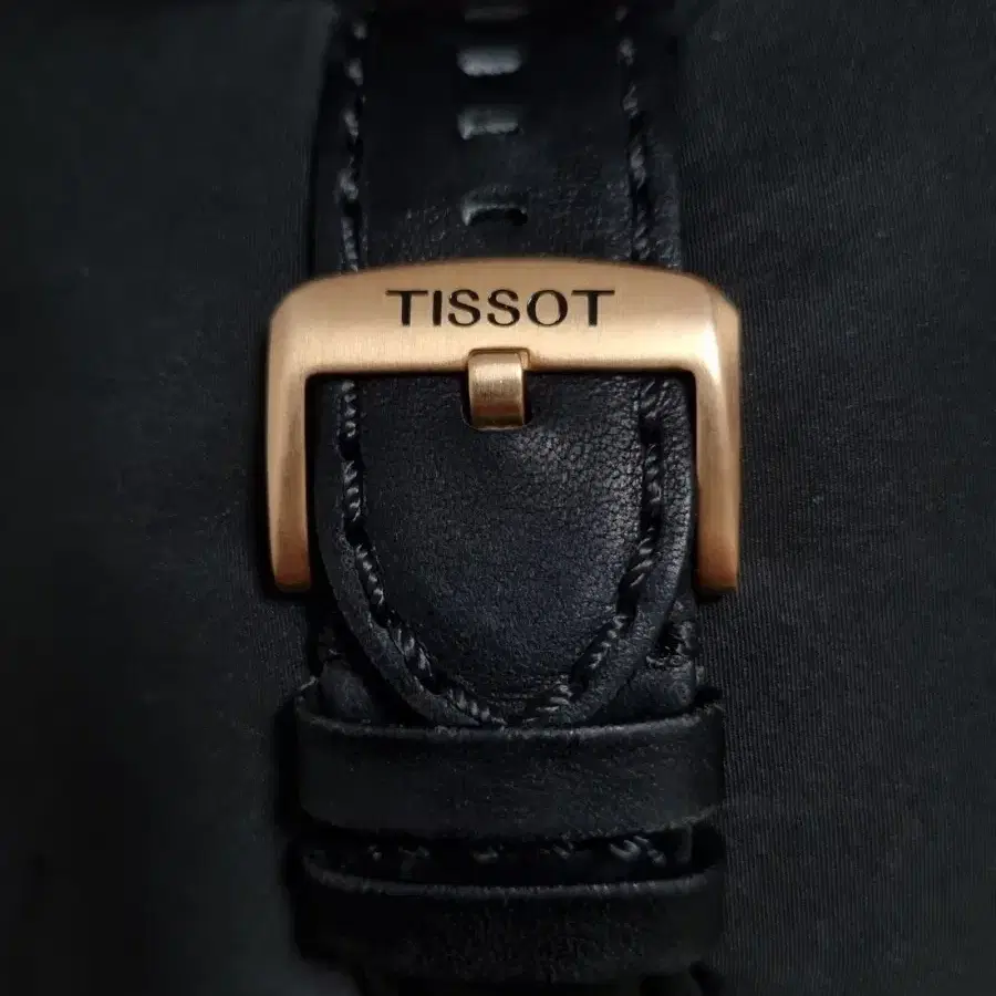 [TISSOT] 티쏘 슈퍼스포츠 크로노그래프 시계 골드/블랙