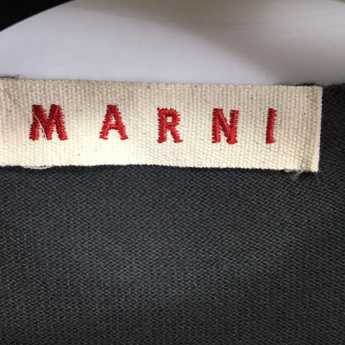 MARNI 마르니(국내판) 코튼 캐시미어 반팔니트 여성 85