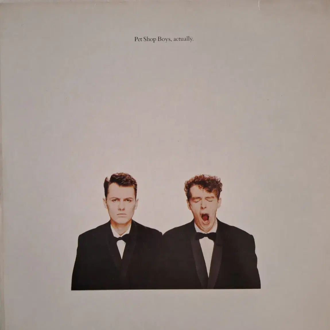 국내라이센스반/Pet Shop Boys - Actually LP