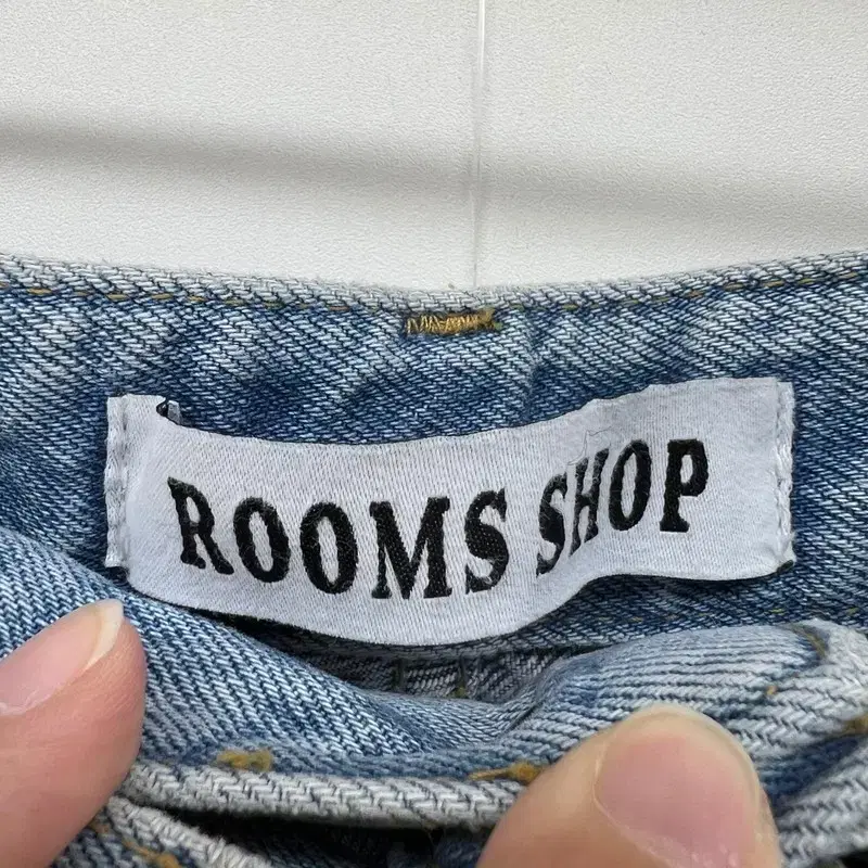 새상품 여자 스몰 버뮤다팬츠 빈티지 여름데님팬츠 ROOMS SHOP