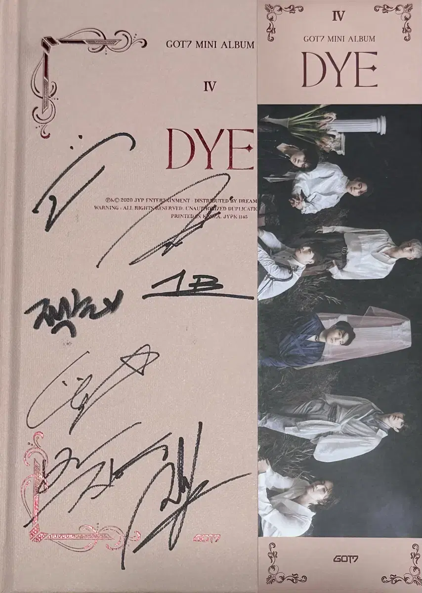 Got 7 group signed album