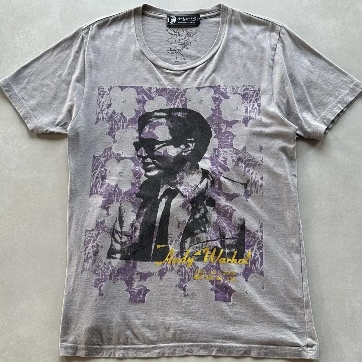 [S]Hysterical Glamour x Andy Warhol Printed Short Sleeve T-Shirt