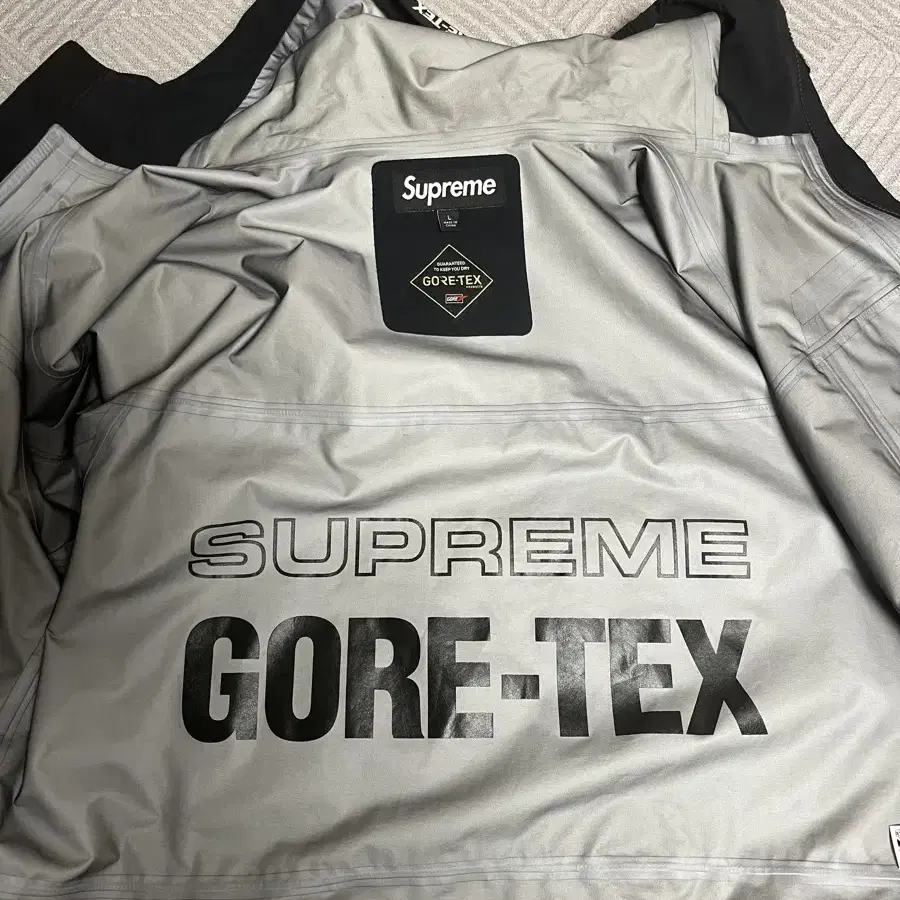 19FW 슈프림 고어텍스 테이프 GORE-TEX Taped Seam