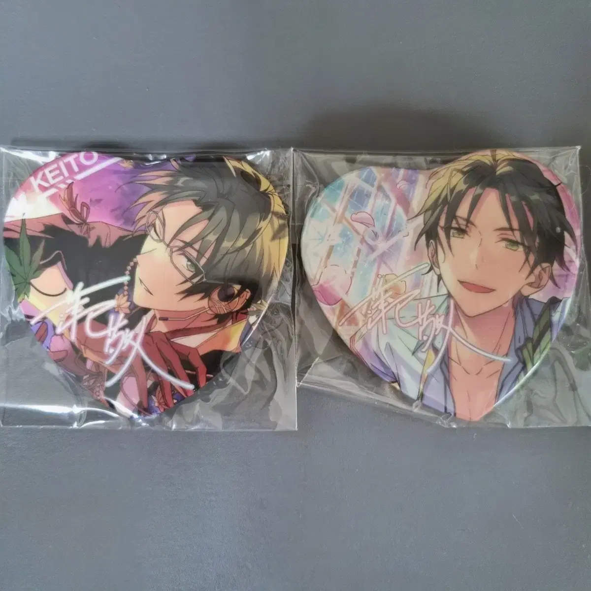 Anstar Hasumi Keito Torupaka Heart Can Badge Wish Badge Fifteen Years Comic World