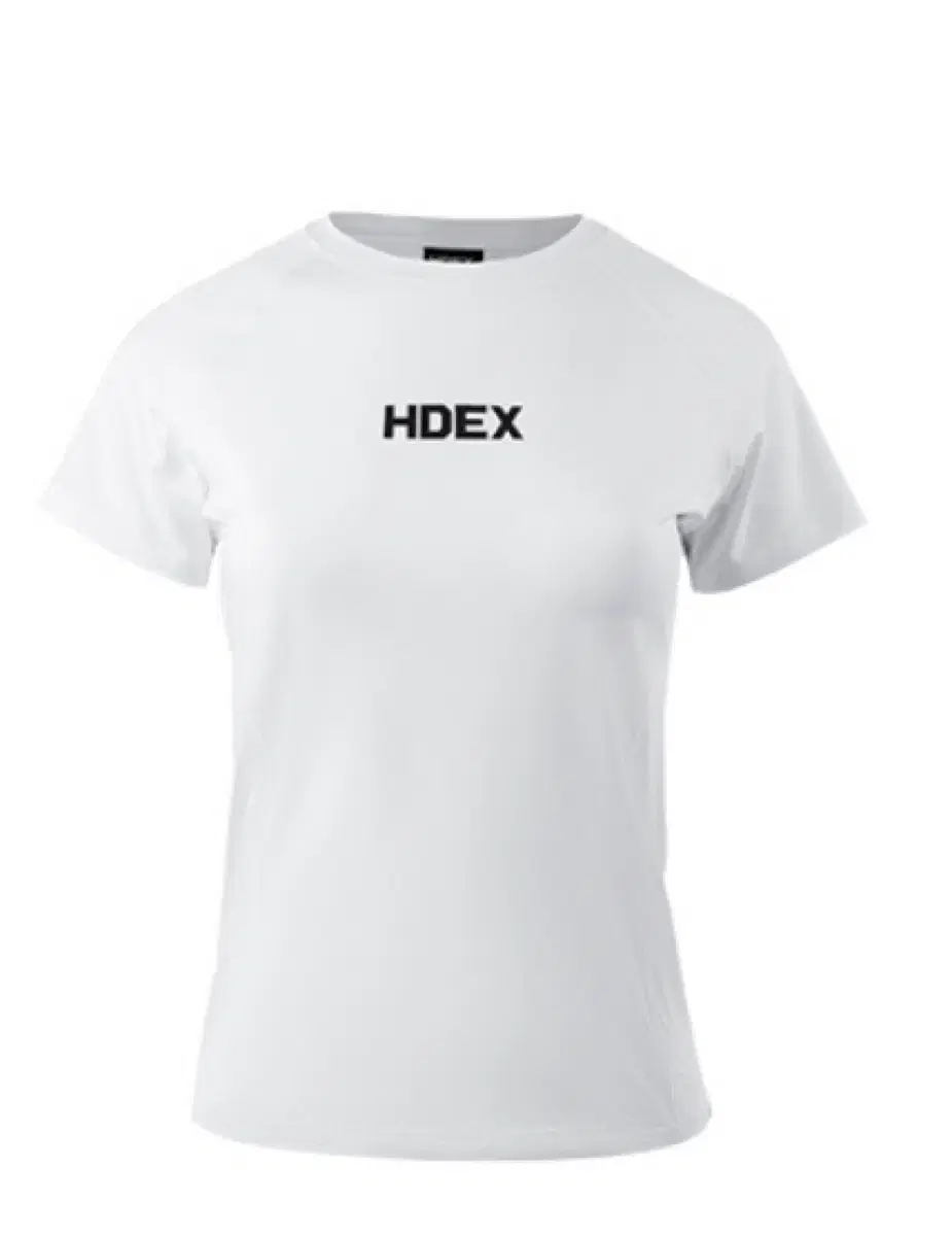 HDEX Women's Main Logo Bracing Short Sleeve - White M