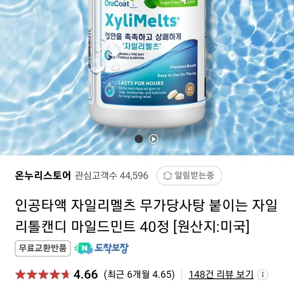 자일리멜츠 민트 40정