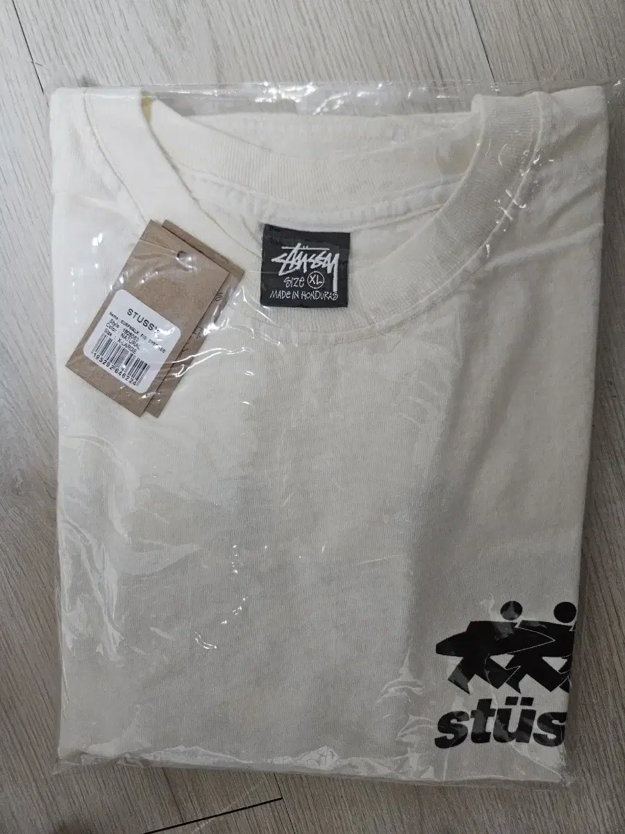 Stussy Surfwalk T-Shirt Natural XL New