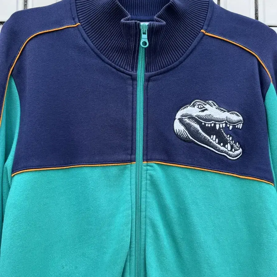 라코스테 희귀 빅로고 져지 집업 Lacoste