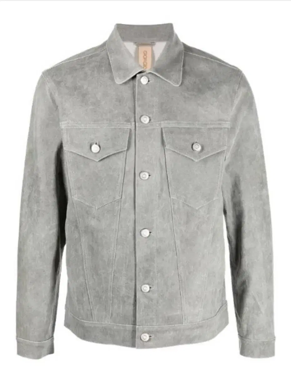 Giorgio Brato Gray leather jacket