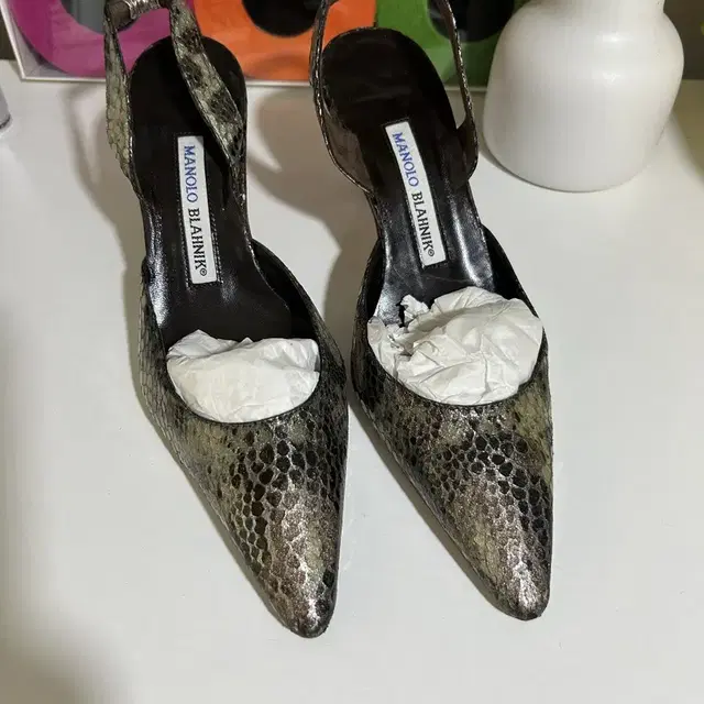 Manolo Blahnik 마놀로 블라닉 슬링백 36반