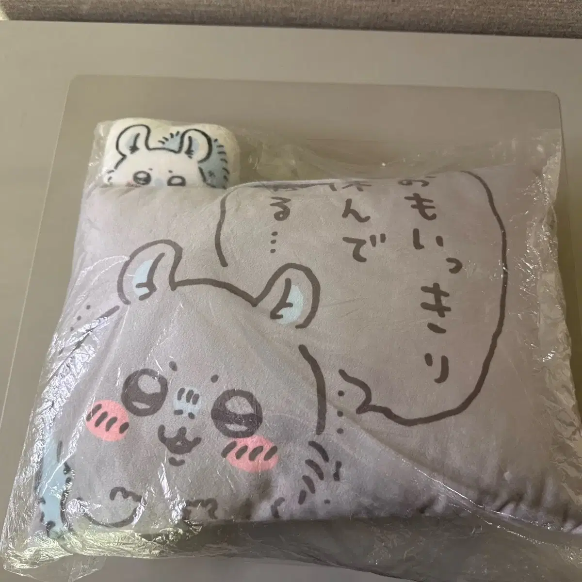 Momonga Moripillo Cushion Pillow Munjakugi Chiikawa