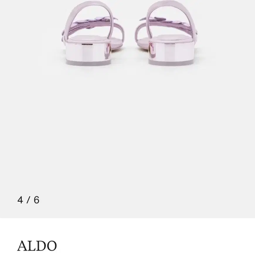 aldo 알도 샌들 새제품 235  크리스탈 큐빅