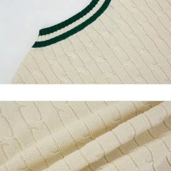 (마지막 가격내림)벨리프 V-neck cable sweater