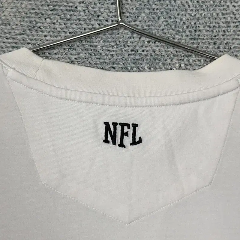 NFL 심플로고 화이트 반팔티 XXL